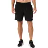 ASICS Core 2in1 7in Short De Running Hommes - Noir, Taille XXL