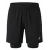 ASICS Core 2in1 7in Short De Running Hommes - Noir, Taille S