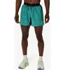 Short ASICS Fujitrail All Over Print 5In vert bleu sarcelle - S