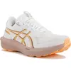 Chaussures ASICS GT-1000 14 blanc orange marron femme - 42