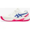 ASICS Chaussures de Tennis moquette femme - Gel Dedicate 8 blanc rose bleu