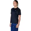 ASICS Road Lite-Show Maillot De Course Femmes - Noir , Bleu Foncé, Tai...