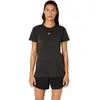 T-shirt ASICS Road Seamless manches courtes noir femme - L