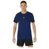 T-shirt ASICS Road Seamless manches courtes bleu marine - S