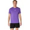 ASICS Road Seamless Tee Maillot De Course Hommes - Violet, Taille M