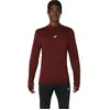 ASICS Road Winter Seamless Maillot De Course Hommes - Rouge Vin, Taill...