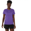 T-shirt ASICS Road Seamless manches courtes violet femme - L