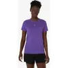 T-shirt ASICS Road Seamless manches courtes violet femme - XL