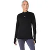 ASICS Road Winter Seamless Maillot De Course Femmes - Noir, Taille XS