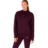 ASICS Nagino Winter Hoodie Maillot de course - rouge vin, Taille XS
