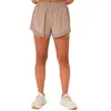 ASICS Shorts de running 2-en-1 Nagino Run pour femme camel | L