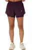 Asics Nagino Run 2 en 1 Vêtements femme Violet XL