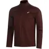 ASICS Core 1/2 Zip Winter  Maillot de course Hommes - rouge vin, Taill...