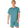 ASICS Icon  Maillot de course Hommes - turquoise, Taille L