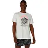 T-shirt manches courtes ASICS Fujitrail Logo blanc noir corail - XXL