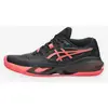 Chaussures de tennis terre battue femme, Gel Resolution X noir rose