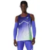 ASICS Metaspeed Maillot de course Hommes-bleu, Taille XL