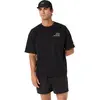 ASICS Runner Message Graphic Maillot de course Hommes-noir, Taille XL