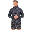 Veste à capuche ASICS Fujitrail Packable noir blanc - XL
