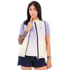 ASICS Metarun Packable Gilets de course Femmes-beige, Taille XS