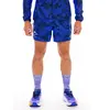 Short ASICS Fujitrail All Over Print 5In bleu intense - L