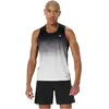 ASICS Road Fade Maillot de course Hommes-noir, beige, Taille M