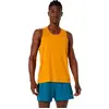 ASICS Road Maillot de course Hommes-jaune, Taille L