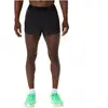 Short ASICS Metarun Split noir pur - M