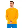 ASICS Road Seamless Maillot de course Hommes-jaune, Taille L