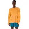 ASICS Road Seamless Maillot de course Hommes-jaune, Taille S