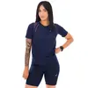 ASICS Road Maillot de course Femmes-bleu foncé, Taille M