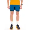 Short ASICS Road 2N1 5 bleu indigo - S