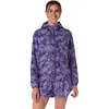 Veste à capuche ASICS Fujitrail Packable violette femme - M