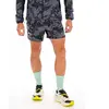 Short ASICS Fujitrail All Over Print 5In noir blanc - XL