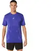 T-shirt ASICS Road Seamless manches courtes bleu violet - M