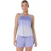 ASICS Road Fade Maillot de course Femmes-bleu, Taille XL