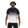 ASICS Road Fade Maillot de course Hommes-noir, beige, Taille L