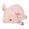 NEMU NEMU Peluche - Pinkie le Cochon - Coussin à câliner - Ultra doux - Taille S - 11 cm