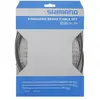 Transmission frein route/vtt shimano noir (2 cables+ 1 gaine )