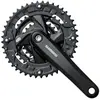 Pédalier VTT Shimano Fc-M371 - Noir - 175mm/48-36-26 dents