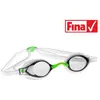 Lunettes de natation Mad Wave Record Breaker blanc vert