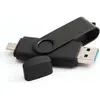 OUTAD 2 en 1 OTG Clé USB 32 Go USB 3.0 noir