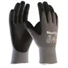 FP Gant MaxiFlex® Ultimate  34-874 taille 10 gris/noir nylon avec nitrile microporeux en 388 catégorie epi ii