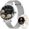 Montre Connectée Femme Avec Appel Bluetooth 1.19U201D Amoled Smartwatc...