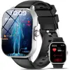 Montre Connectée Homme Ecg/Hrv 2.01 Smartwatch Santé Avec Appel Blueto...