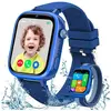 Montre Connectée Enfant 4G Smartwatch Téléphone Avec Ip68 Étanche Cart...