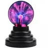 Lampe boule magique noir plasma nouveauté sphère électrostatique usb v...