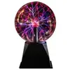 Lumière boule de plasma noir 4 pouces nouveauté sphère de cristal magi...