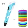 YOKULI Stylo De Dessin 3D Bleu  Impression Avec Câble USB Filament ABS...