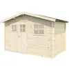 Abri jardin bois "Seville" - 5.6 m² - 3.04 x 1.89 x 2.17 m - 19 mm - B...